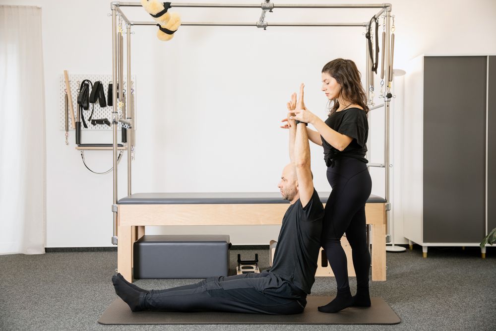 Exercise on the mat